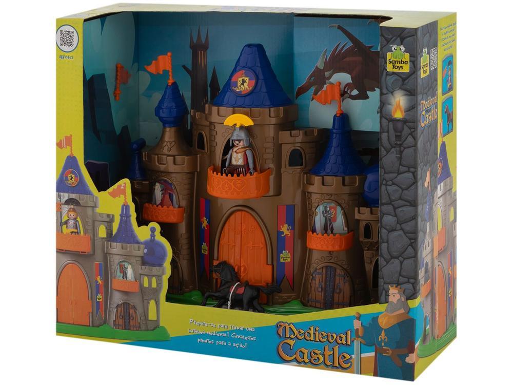 Playset Castelo Medieval Samba Toys 7 Peças - 9