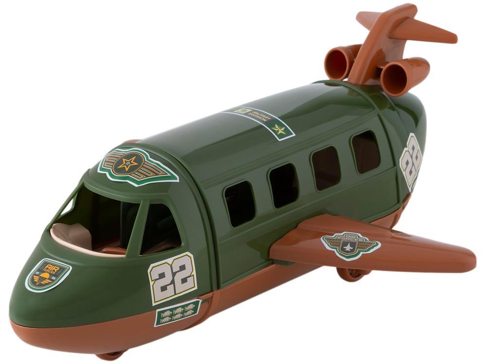 Mini Avião Militar Force Warfare com Acessórios - 3