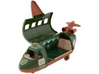 Mini Avião Militar Force Warfare com Acessórios
