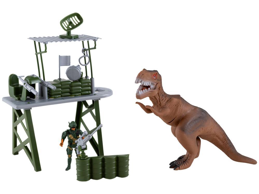 Playset Militar Dino Park Samba Toys 4 Peças - 1