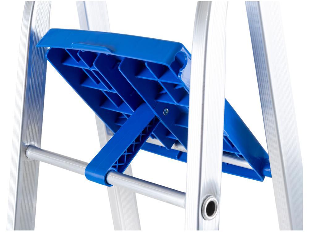 Escada de Alumínio 6 Degraus Doméstica Mor - 5