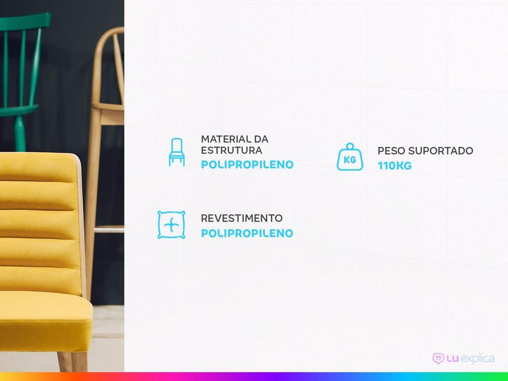 Kit Cadeira Escritório Secretária 2 Unidades Kaila Office - 2