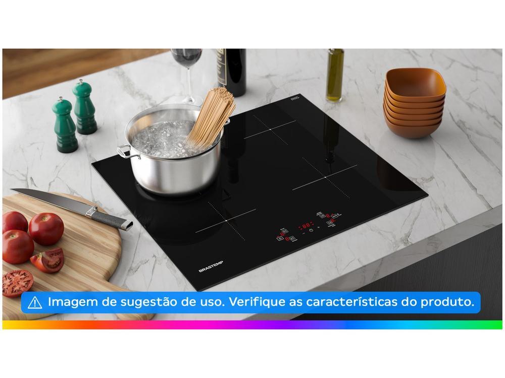 Cooktop 4 Bocas Indução Brastemp Vitrocerâmico - 3