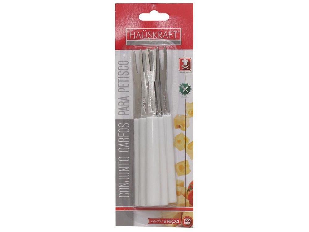 Jogo de Garfos para Petisco Hauskraft Inox - 2