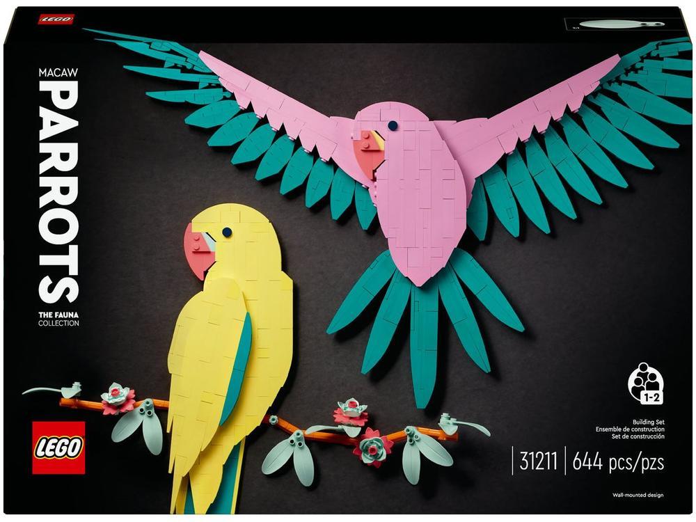 LEGO Art A Coleção de Fauna Araras 31211 - 2