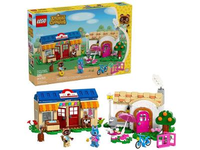 LEGO Animal Crossing Nooks Cranny e casa da Rosie