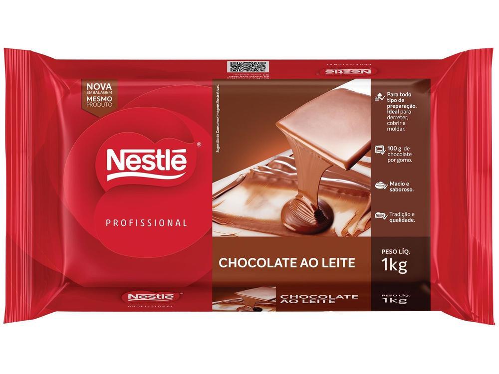 Barra Chocolate Profissional ao Leite 1kg Nestlé - 1