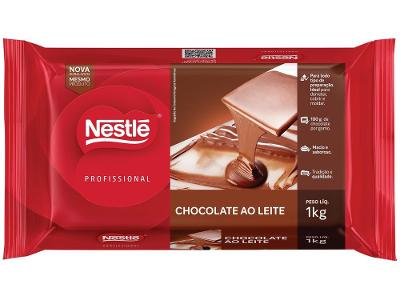 Barra Chocolate Profissional ao Leite 1kg Nestlé