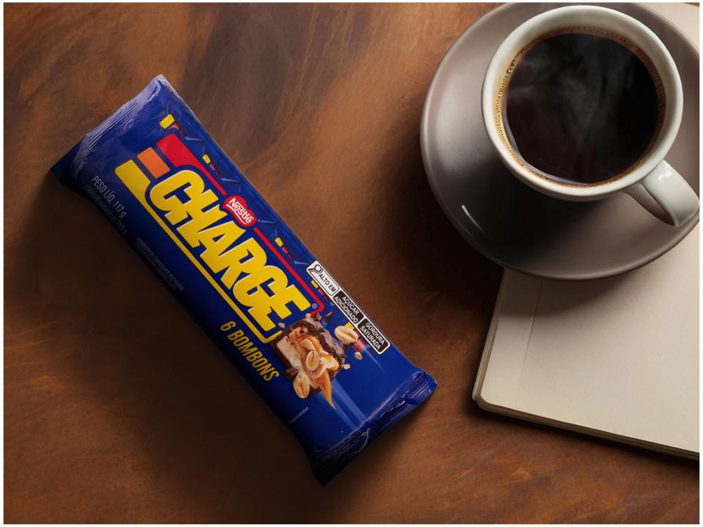 Bombom de Chocolate Charge Flowpack Recheado com Amendoim Caramelizado 117g 1 Pacote com 6 Unidades - 3