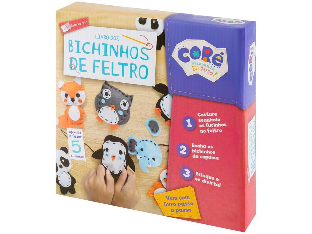 Livro de Atividades Bichinhos de Feltro com Acessórios - 1