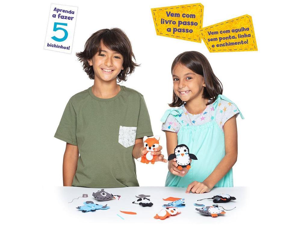 Livro de Atividades Bichinhos de Feltro com Acessórios - 3
