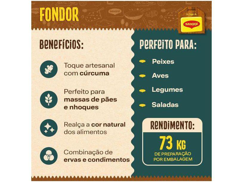 Caldo Maggi Fondor Professional em Pó 1,1kg - 3