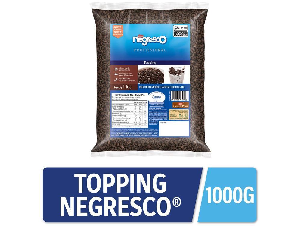 Biscoito Triturado Chocolate com Baunilha Negresco Nestle 1kg - 2