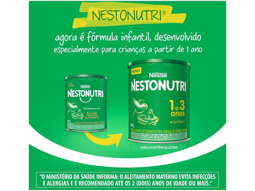 Fórmula Infantil Nestronutri Leite Nestle 1,6kg 2 Unidades - 2