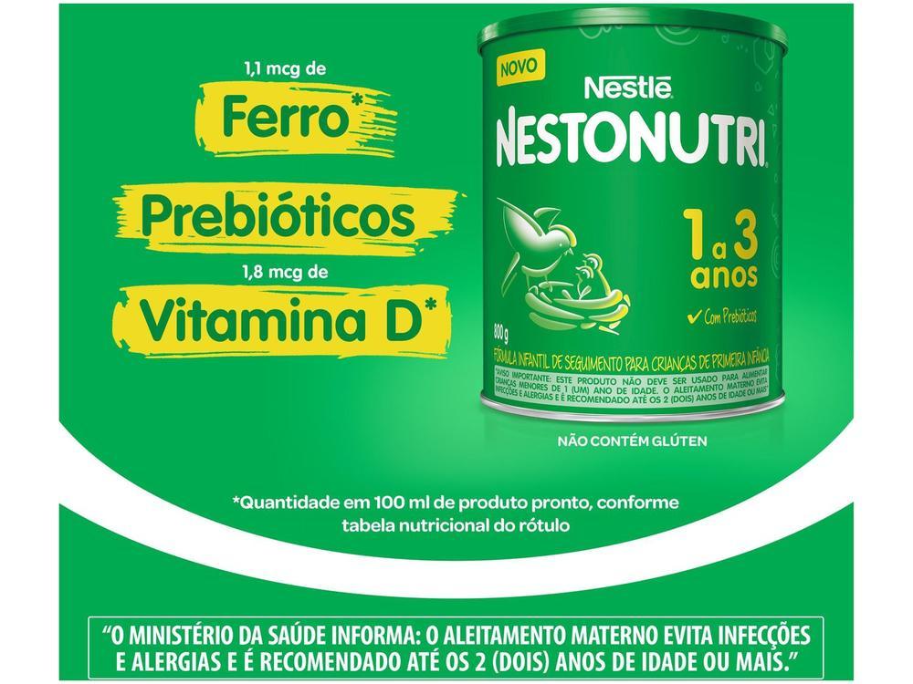 Fórmula Infantil Nestronutri Leite Nestle 1,6kg 2 Unidades - 3