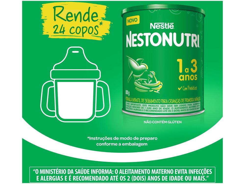 Fórmula Infantil Nestronutri Leite Nestle 1,6kg 2 Unidades - 4