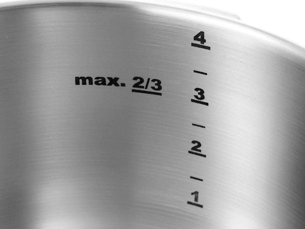 Panela de Pressão Tramontina Aço Inox Fundo Triplo 4,5L com 5 Dispositivos de Segurança Solar 62513223 - 9