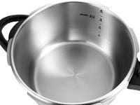 Panela de Pressão Tramontina Aço Inox Fundo Triplo 4,5L com 5 Dispositivos de Segurança Solar 62513223 - 8