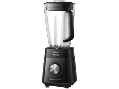 Liquidificador Philips Walita Serie 5000 RI2240/91 Preto 5 Velocidades + Pulsar 1200W