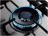 Cooktop 5 Bocas a Gás Natural GLP Brastemp Inox Dupla Chama Acendimento Automático com Trempes de Ferro Fundido Gourmand BDK90