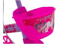 Bicicleta Infantil Aro 12 TK3 Track Arco Íris Lilás e Rosa com Rodinhas - 5