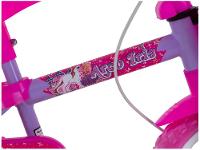 Bicicleta Infantil Aro 12 TK3 Track Arco Íris Lilás e Rosa com Rodinhas - 8