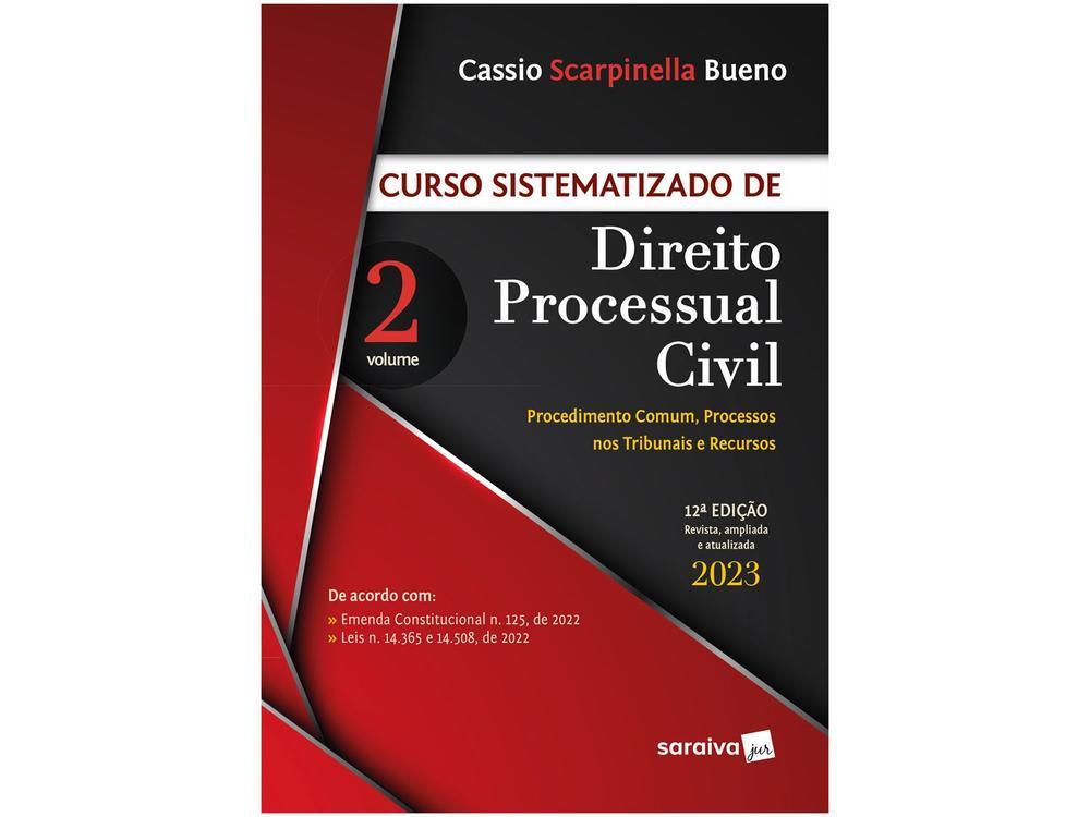 Livro Curso Sistematizado de Direito Processual Civil Vol 2 Cassio Scarpinella Bueno - 1