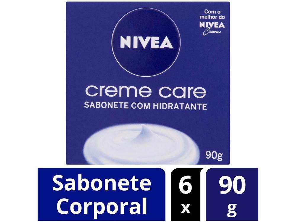 NIVEA Sabonete em Barra Creme Care Promo 6 uni 90g - 9