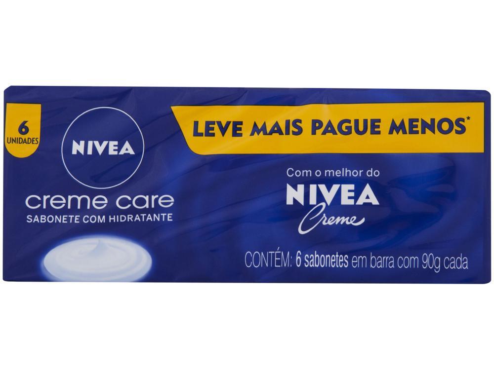 NIVEA Sabonete em Barra Creme Care Promo 6 uni 90g - 14