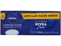 NIVEA Sabonete em Barra Creme Care Promo 6 uni 90g - 14