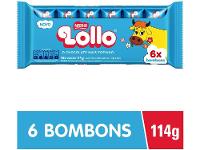 Barra de Chocolate Lollo Flowpack Chocolate Recheado com Leite Maltado 114g com 6 Unidades Nestle - 2