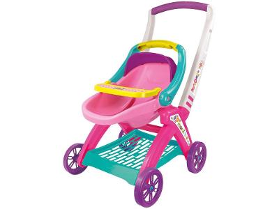 Carrinho de Boneca 3002 Rosa Maral