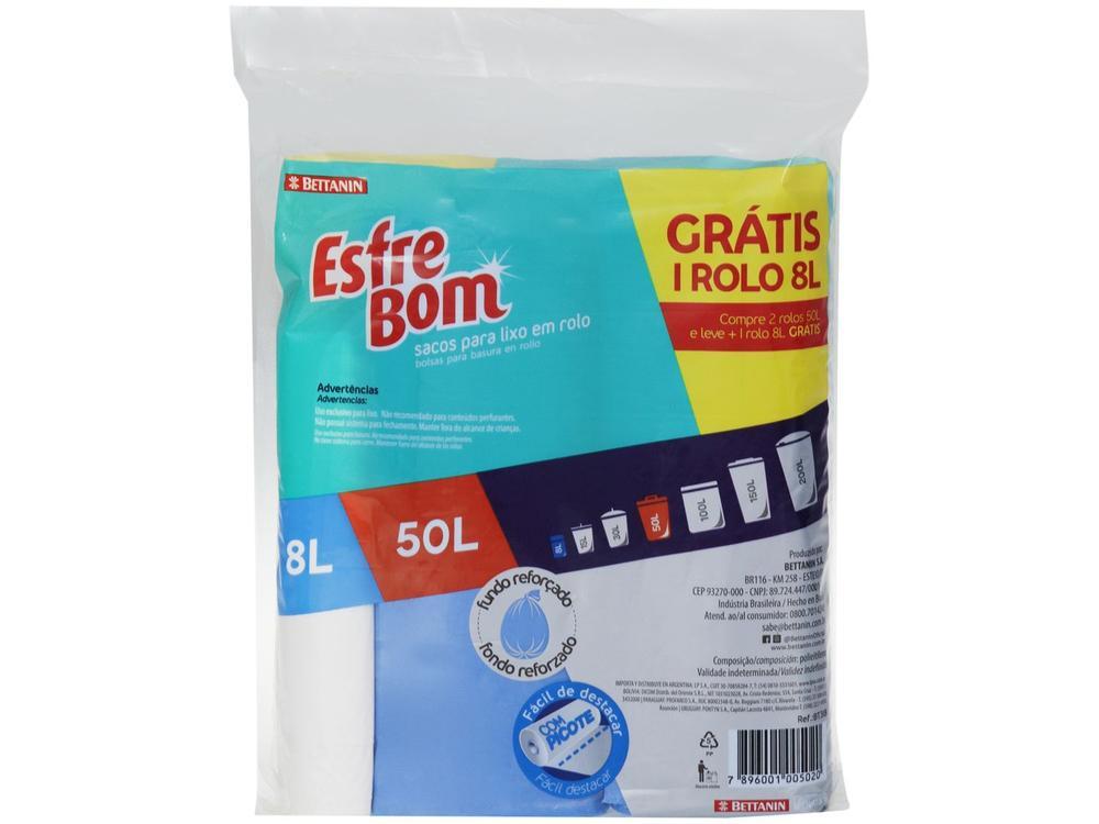 Kit Saco de Lixo EsfreBom em Rolo - 3