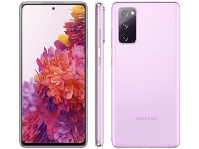 Smartphone Samsung Galaxy S20 FE 128GB Cloud Lavender 6GB RAM 6,5” Câm. Tripla + Selfie 32M