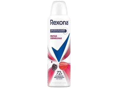 Desodorante Aerossol Antitranspirante Rexona Frutas Vermelhas 72 Horas 150ml
