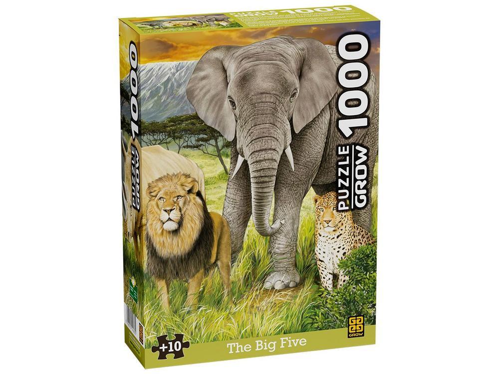 Quebra-cabeça 1000 Peças Puzzle The Big Five - 7