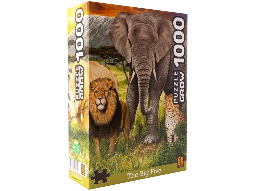 Quebra-cabeça 1000 Peças Puzzle The Big Five - 1