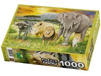 Quebra-cabeça 1000 Peças Puzzle The Big Five - 9