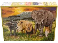 Quebra-cabeça 1000 Peças Puzzle The Big Five - 6