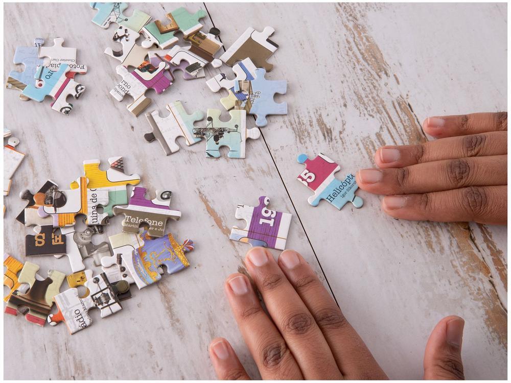Quebra-cabeça 200 Peças Puzzle Infantil Invenções - 2