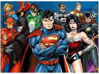 Quebra-cabeça 100 Peças Puzzle Liga da Justiça