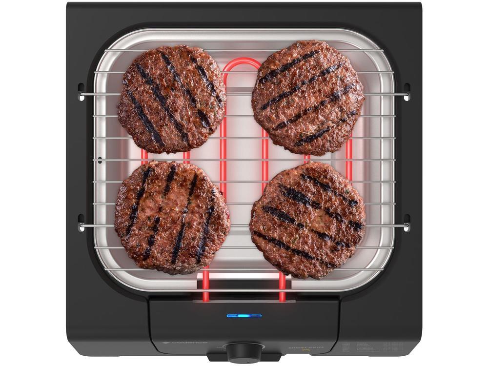 Grill Cadence Short Grill Quadrado 1200W - 14