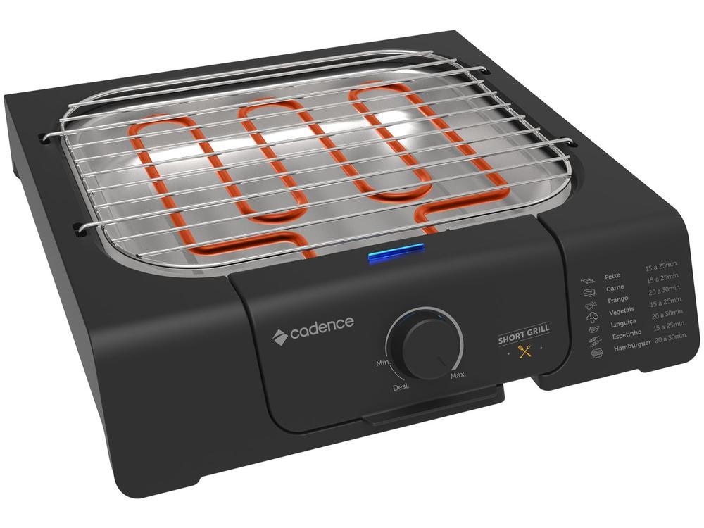 Grill Cadence Short Grill Quadrado 1200W - 15