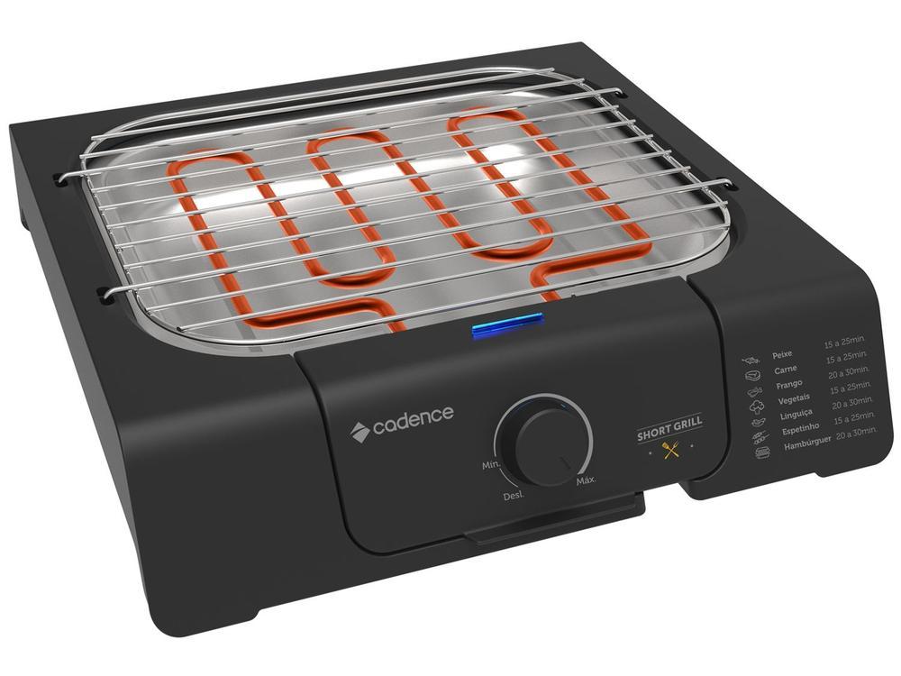 Grill Cadence Short Grill Quadrado 1200W - 7