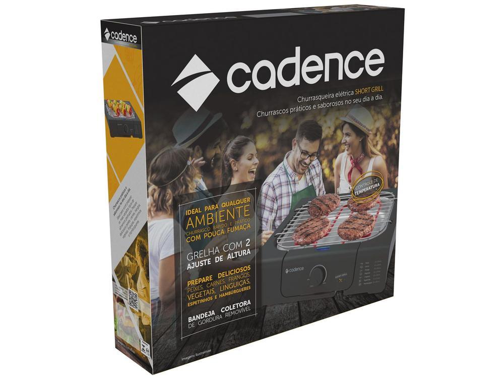 Grill Cadence Short Grill Quadrado 1200W - 9