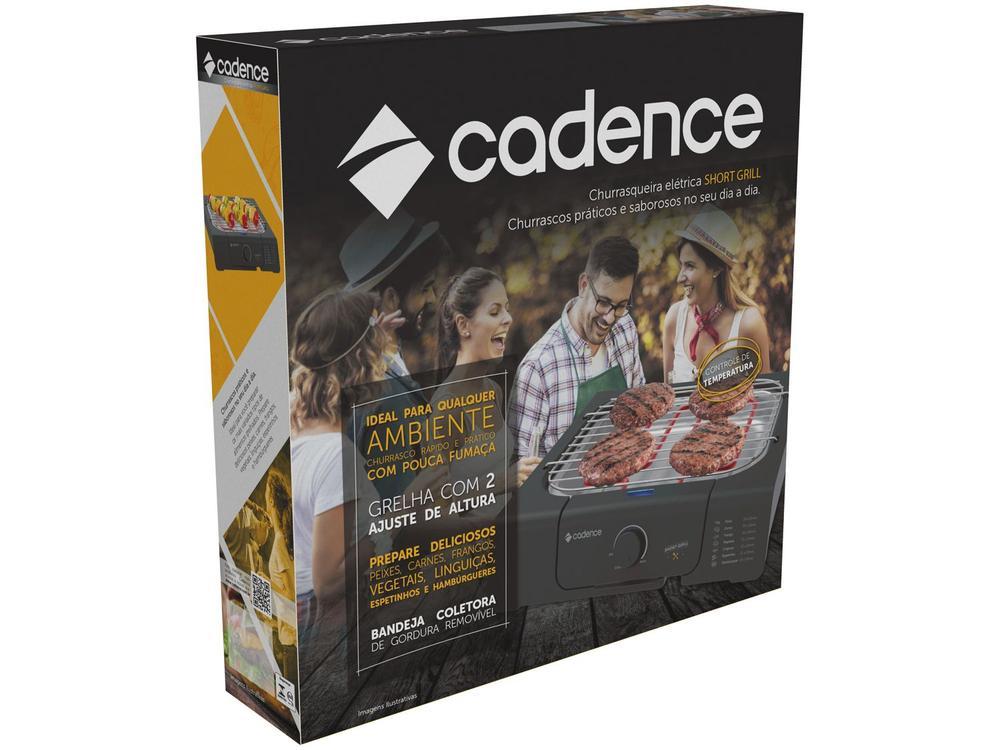 Grill Cadence Short Grill Quadrado 1200W - 9