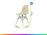 Jogo de Cadeiras de Polipropileno Empório Tiffany Eames DSW 2 Peças - 6