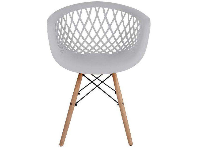 Jogo de Cadeiras de Polipropileno e Madeira - 3