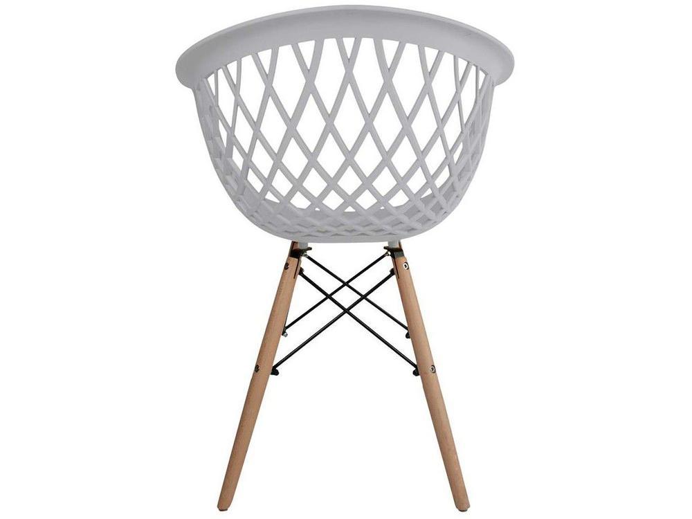 Jogo de Cadeiras de Polipropileno e Madeira - 5