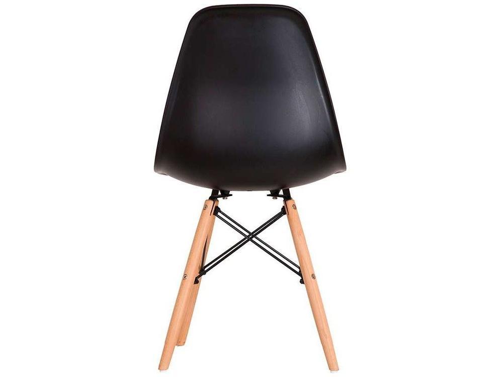 Jogo de Cadeiras de Polipropileno e Madeira - 6